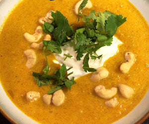 Butternut and Acorn Squash Soup Recipe