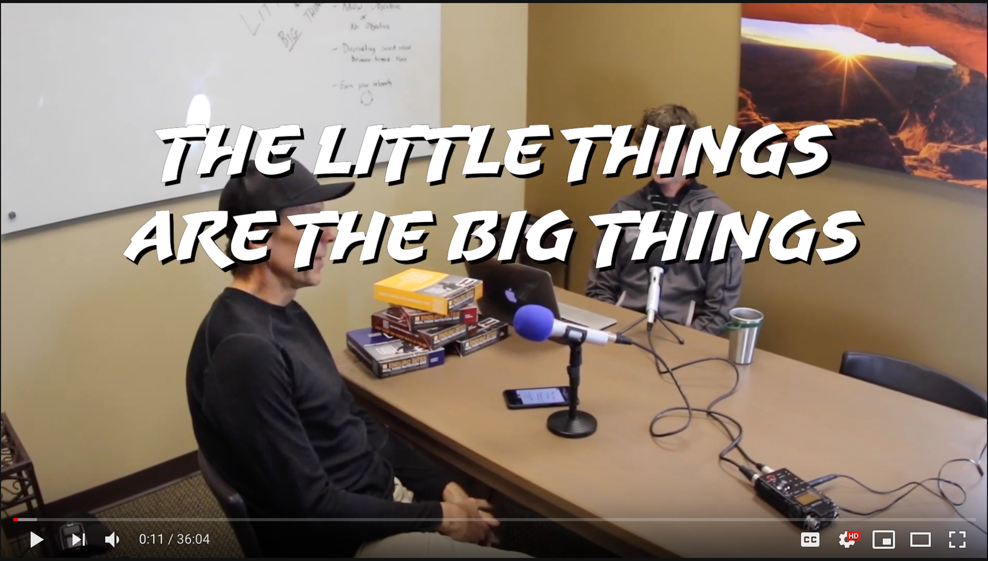 The Little Things are the Big Things: A discussion on intensity while training.