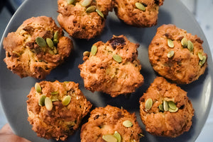 Banana Date Muffins with Recovery Protein