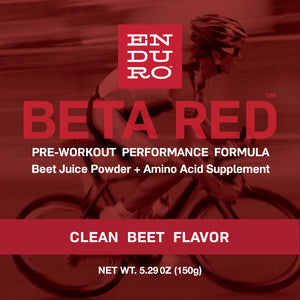 Beta Red Pre-Workout Formula for Endurance Athletes - Enduro Bites Sports Nutrition
